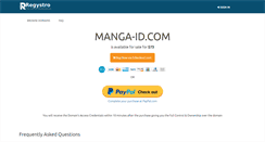 Desktop Screenshot of manga-id.com